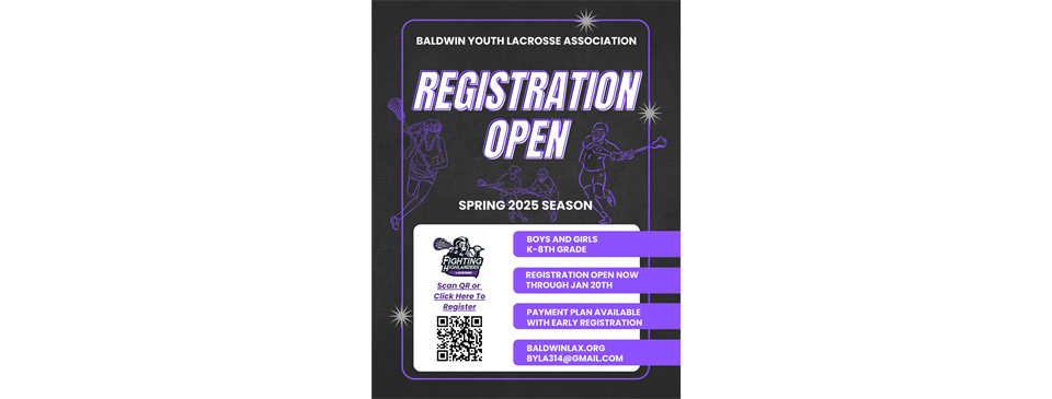 Registration is now OPEN